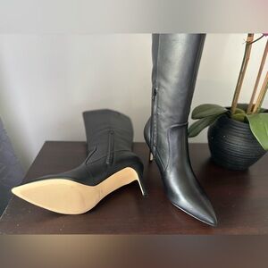 Nine West Black Heeled Boots